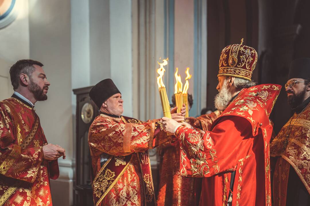 Religinė procesija už Bažnyčios vienybę Vilniuje