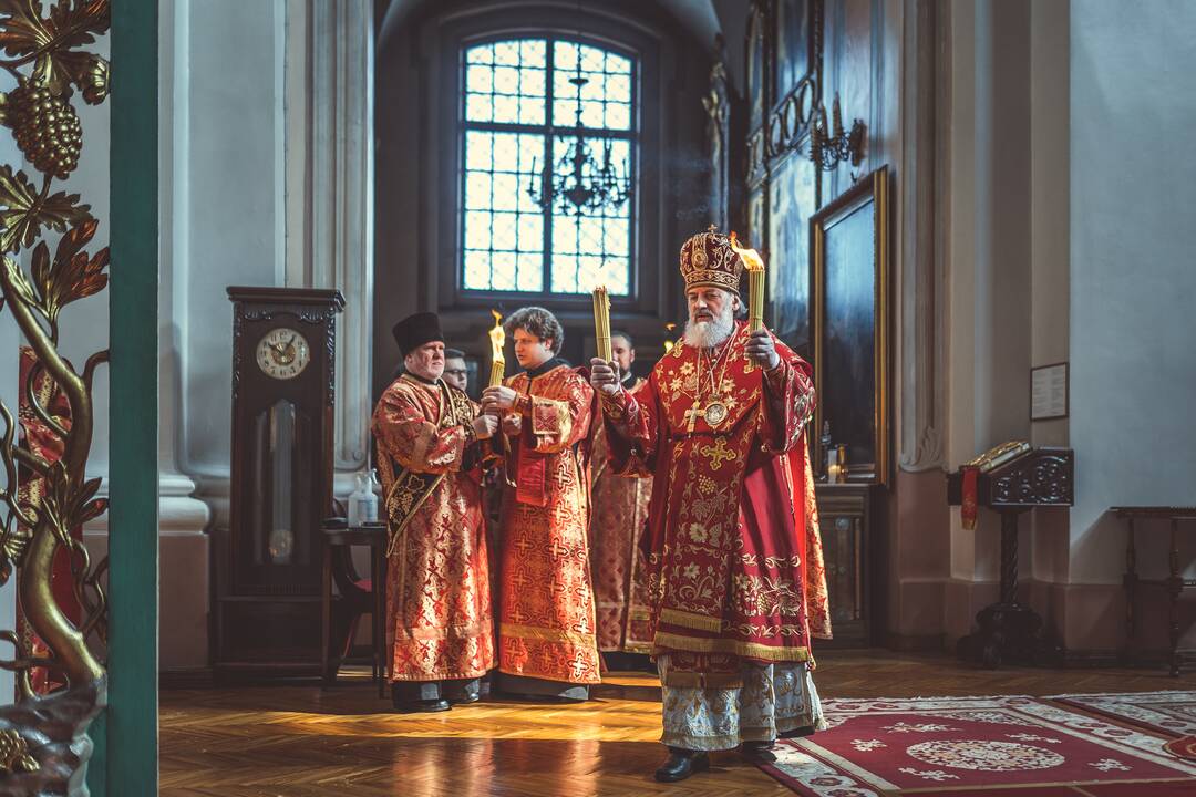 Religinė procesija už Bažnyčios vienybę Vilniuje