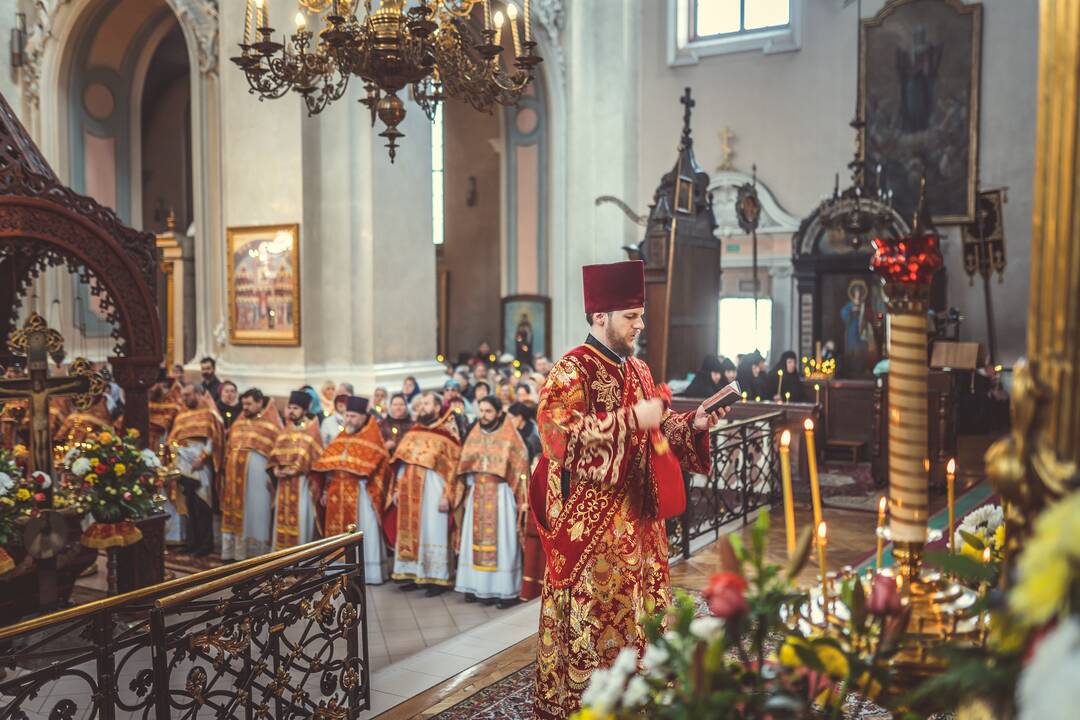Religinė procesija už Bažnyčios vienybę Vilniuje