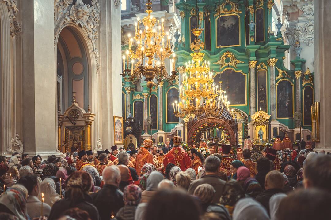 Religinė procesija už Bažnyčios vienybę Vilniuje