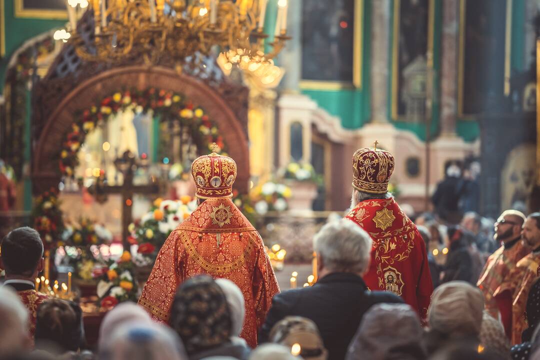 Religinė procesija už Bažnyčios vienybę Vilniuje