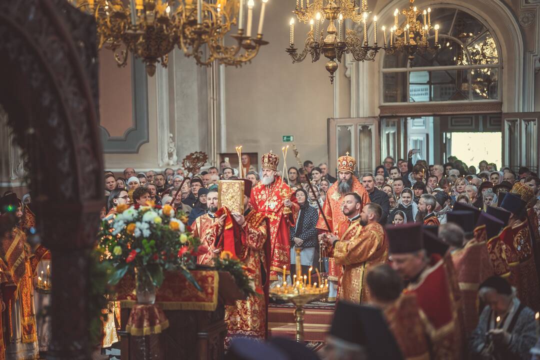 Religinė procesija už Bažnyčios vienybę Vilniuje
