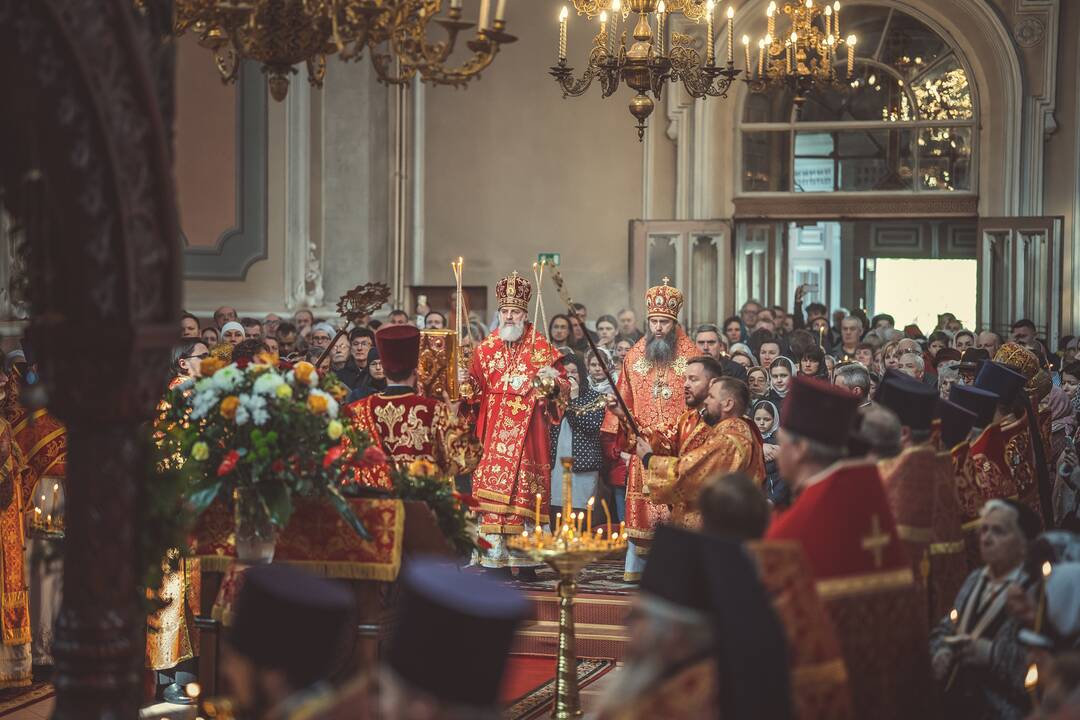 Religinė procesija už Bažnyčios vienybę Vilniuje