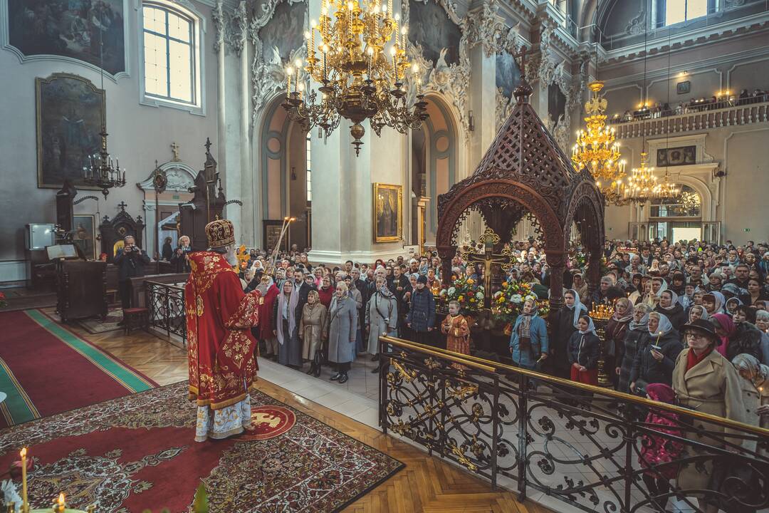 Religinė procesija už Bažnyčios vienybę Vilniuje