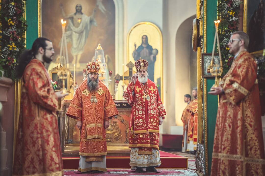 Religinė procesija už Bažnyčios vienybę Vilniuje