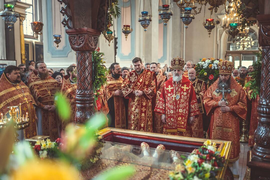 Religinė procesija už Bažnyčios vienybę Vilniuje