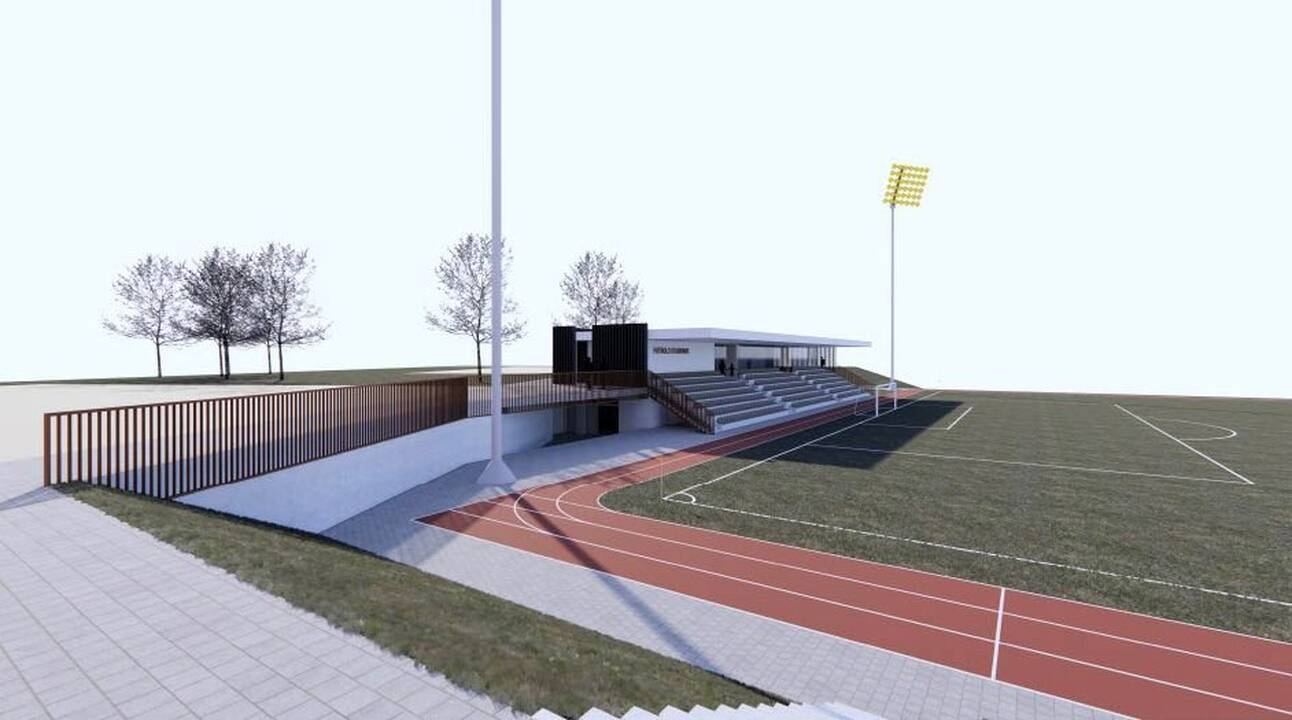 Plotas: naujasis kompleksas „Tennis Space“ įsikurs 8 ha teritorijoje. 