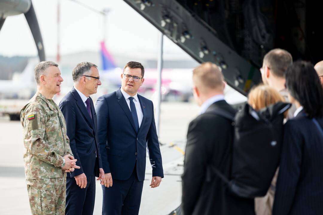  Į Lietuvą atvyko pirmieji Vokietijos brigados kariai