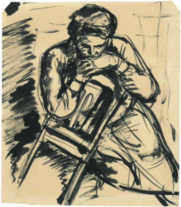 Adomas Galdikas (1893–1969). Būrėja. Apie 1940 m.
