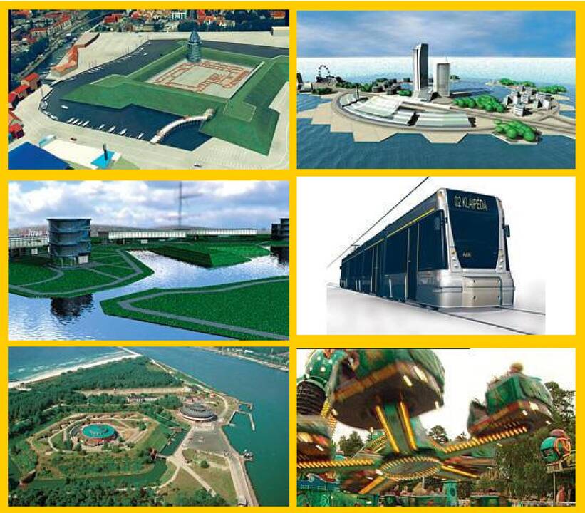Realybė: dar 2005 m. pavasarį Kanuose, Pasaulinėje nekilnojamojo turto parodoje, Klaipėda pristatė planuotus įgyvendinti ambicingus projektus.