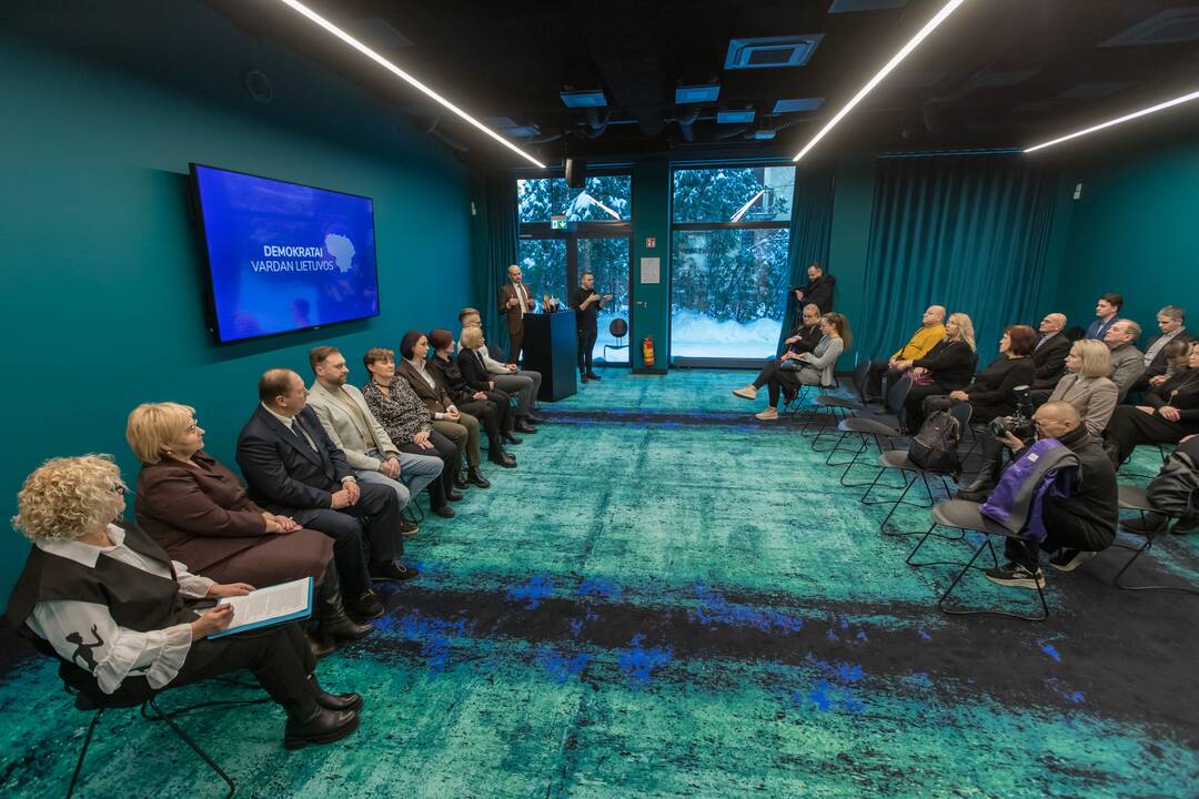 Demokratai „Vardan Lietuvos“ pristatė Kauno kandidatus