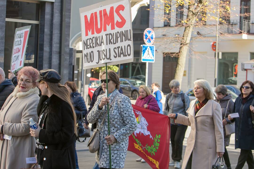 Kaune – mitingas prieš skurdą