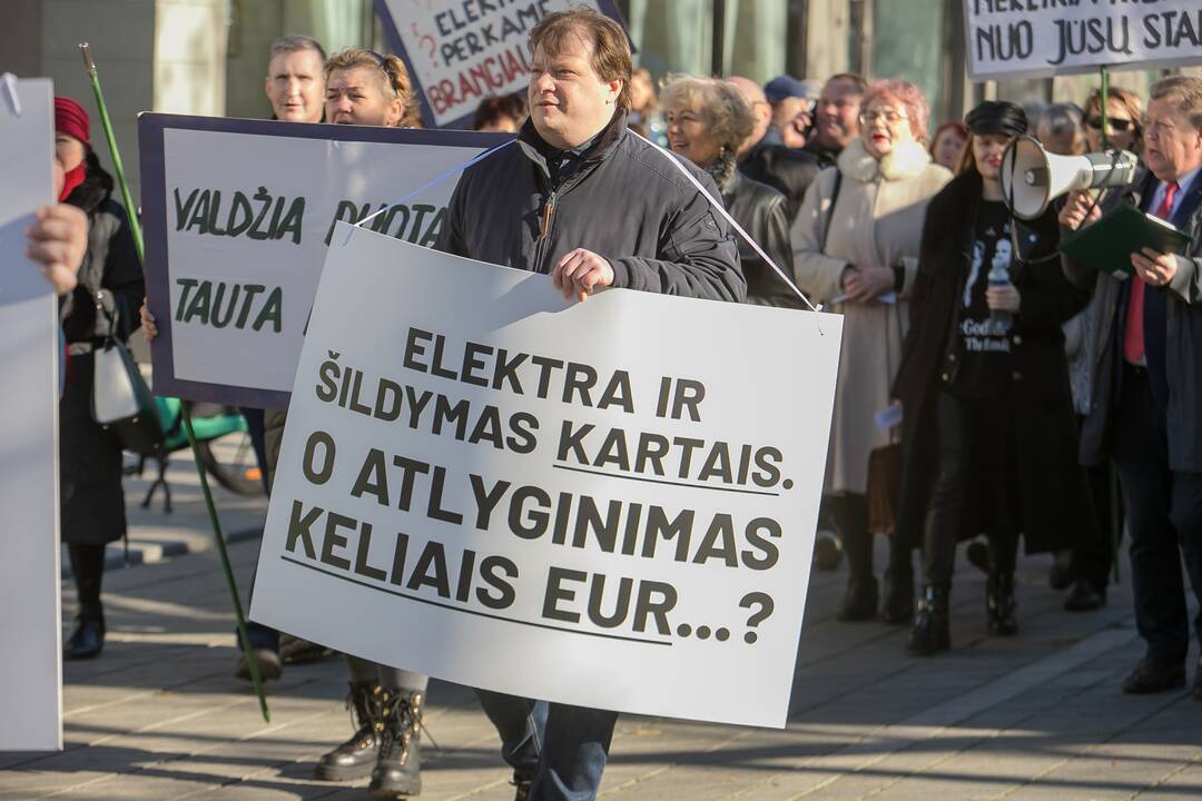 Kaune – mitingas prieš skurdą