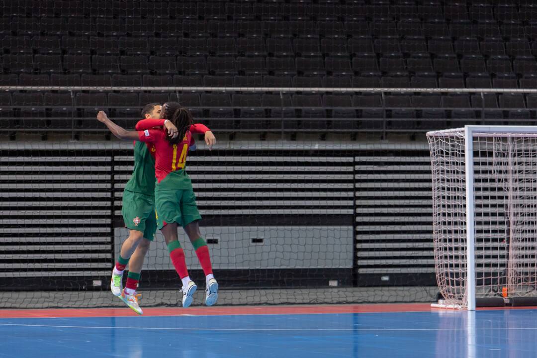 Futsal rungtynės: Lietuva – Portugalija 0:6