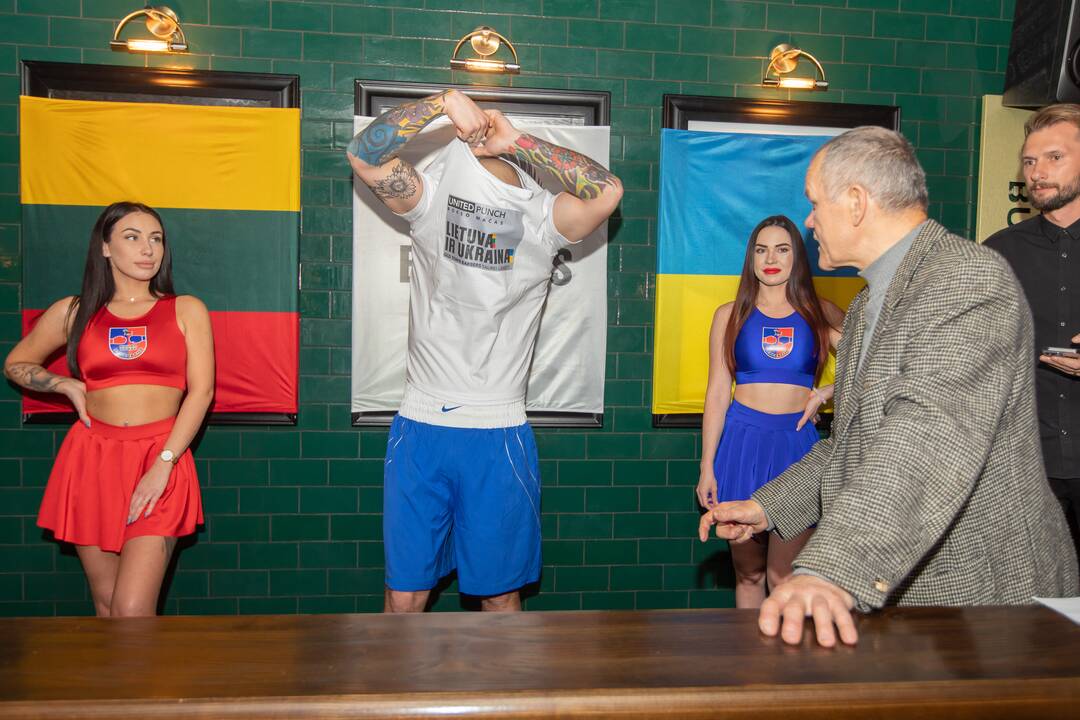 Kaune laukiama mačo tarp Lietuvos ir Ukrainos boksininkų