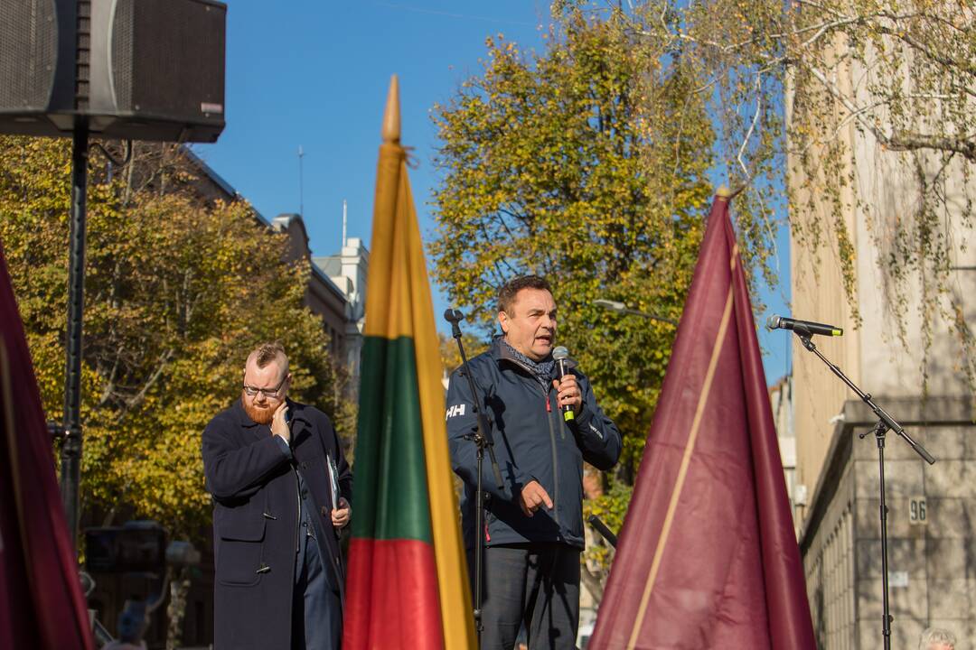 Kaune – mitingas prieš skurdą