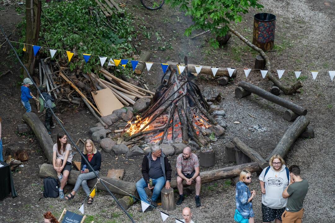 Joninės Kaune: Aleksote – šauliškai, Šančiuose – Fluxus stiliumi