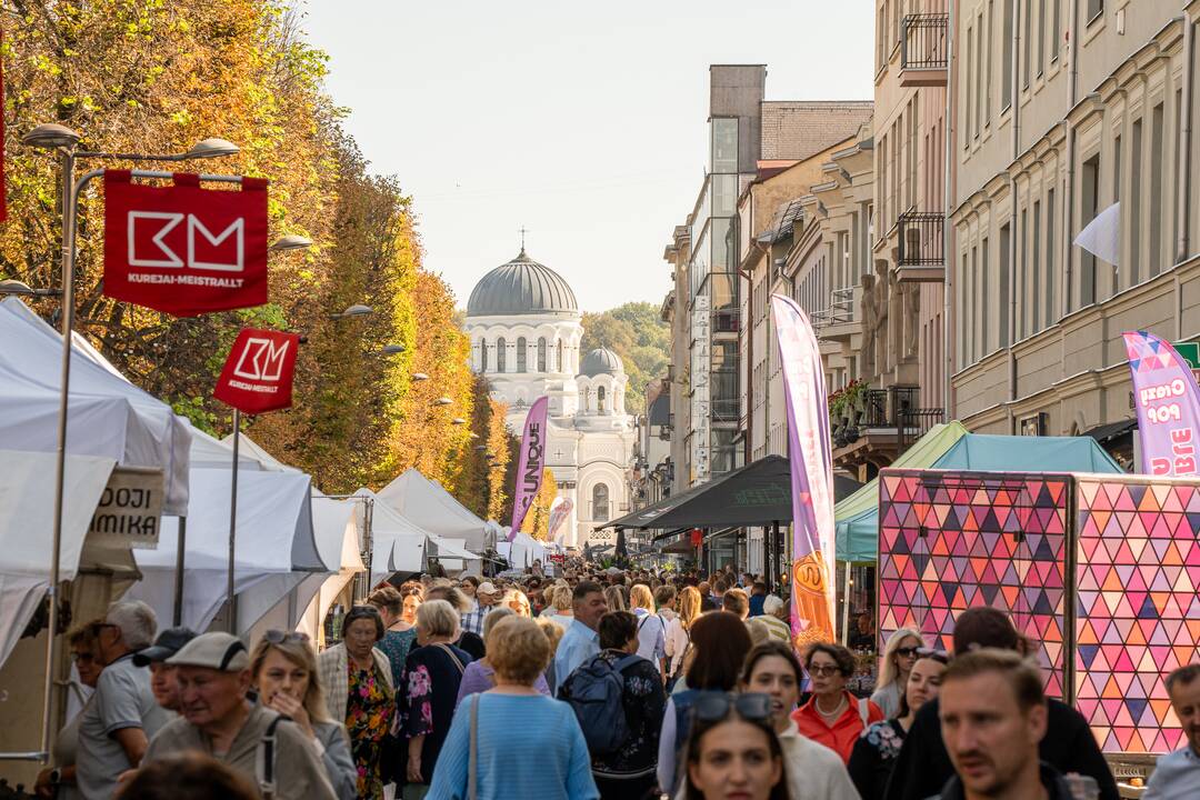 Rudens mugė Laisvės alėjoje 2023