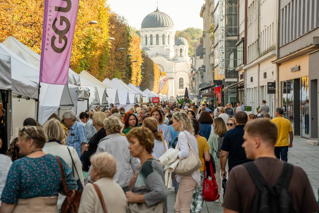 Rudens mugė Laisvės alėjoje 2023