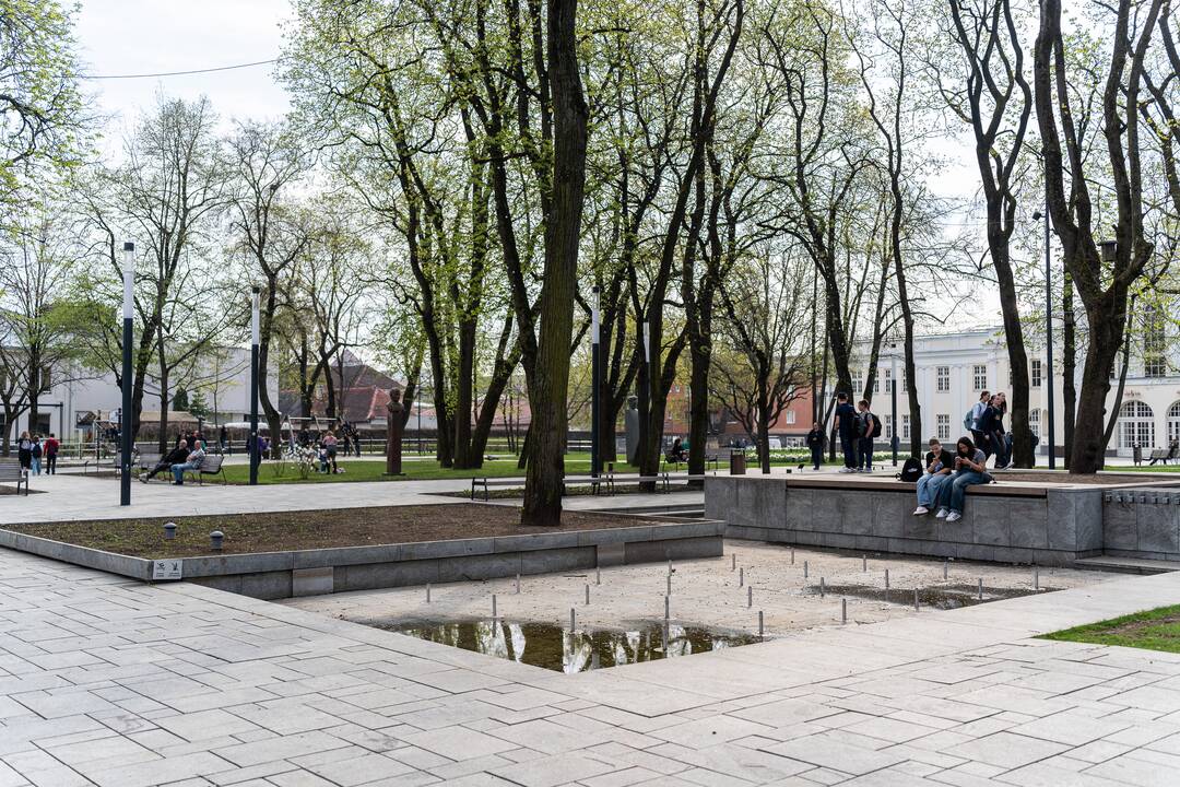 Kaune pradedamas fontanų sezonas