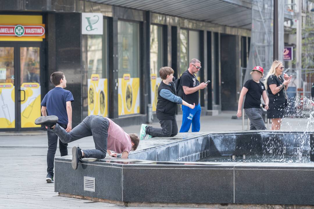 Kaune pradedamas fontanų sezonas