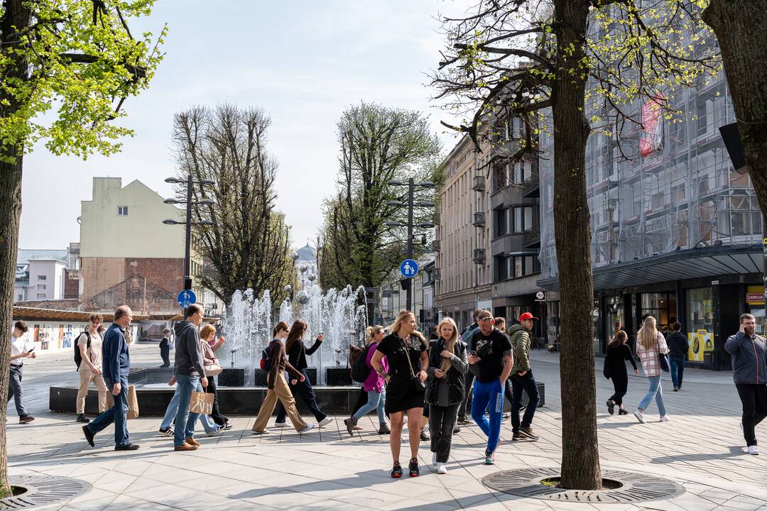 Kaune pradedamas fontanų sezonas