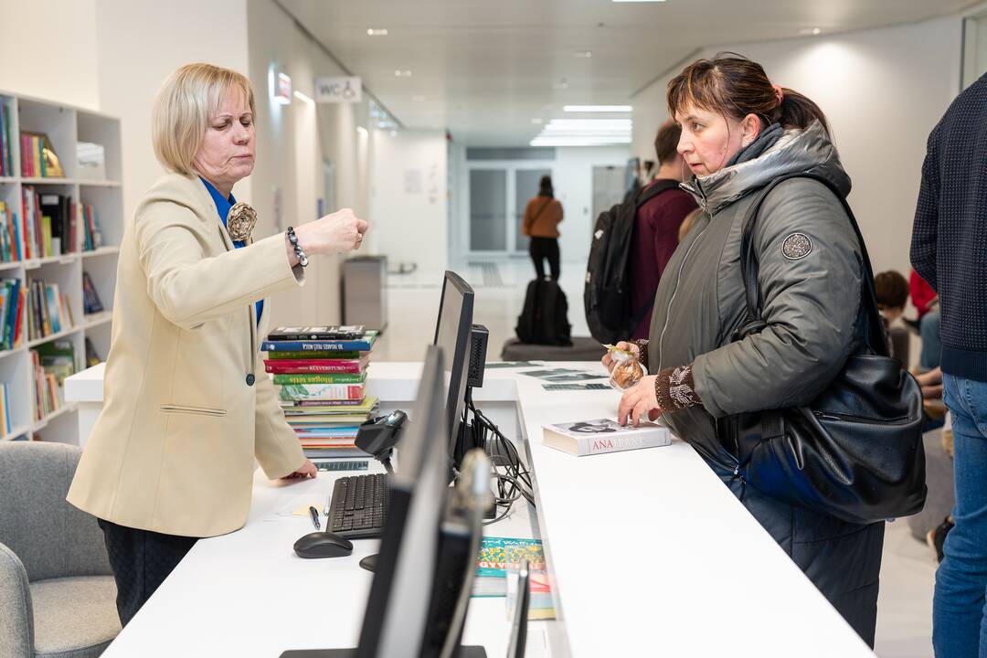 Pirmasis „Ąžuolyno“ bibliotekos savaitgalis – pilnas šurmulio