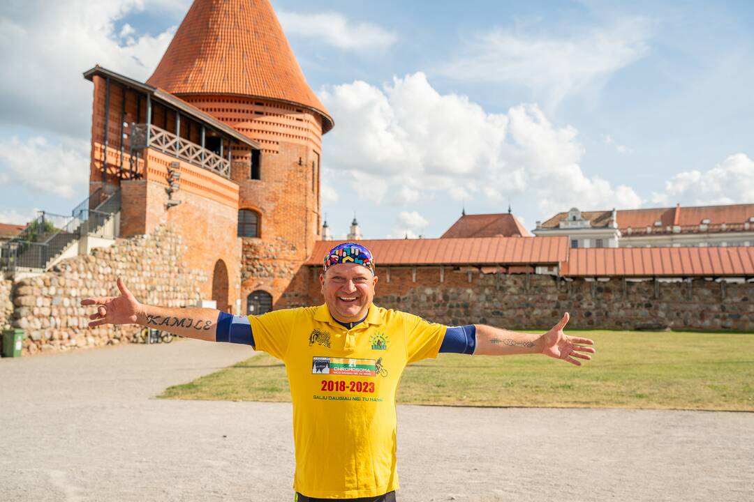 Žygio „Galiu daugiau, nei Tu manai“ dalyviai pasiekė Kauną
