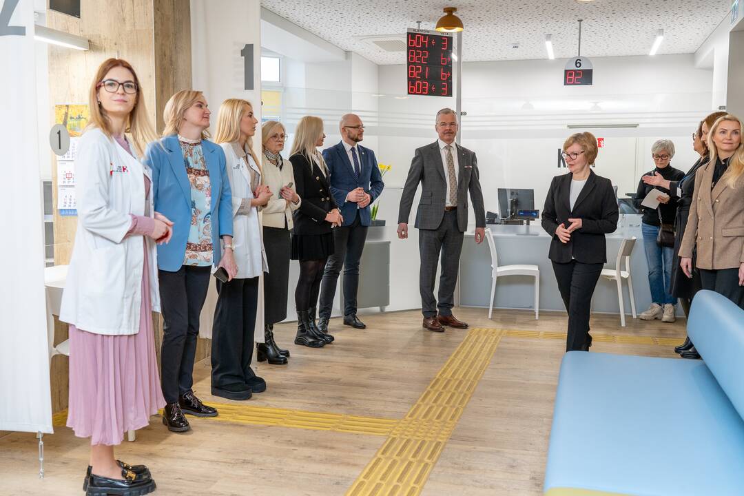 Atnaujintas Šančių poliklinikos Kauno padalinys