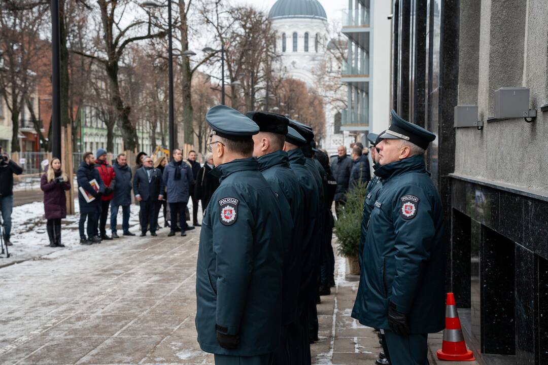 Oficialiai atidarytas Kauno Vyriausiasis policijos komisariatas