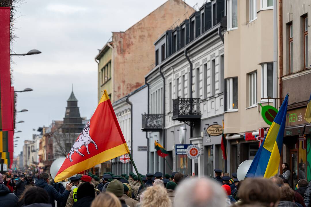 Vasario 16-osios minėjimas Kaune