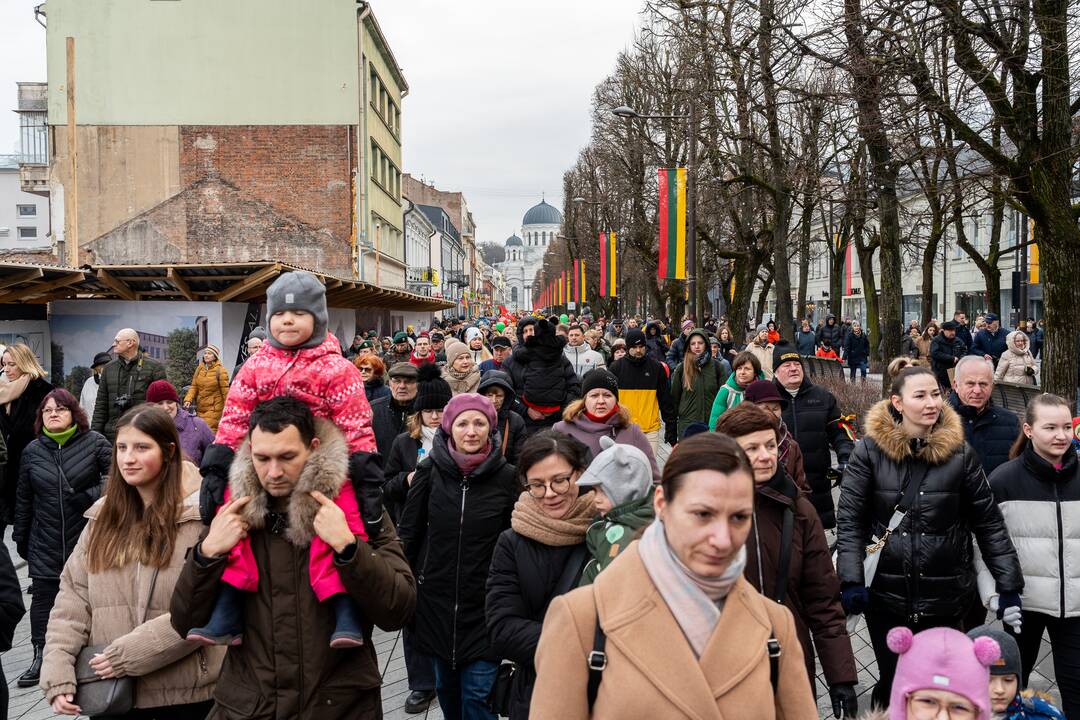 Vasario 16-osios minėjimas Kaune