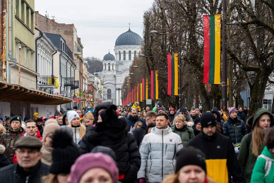 Vasario 16-osios minėjimas Kaune