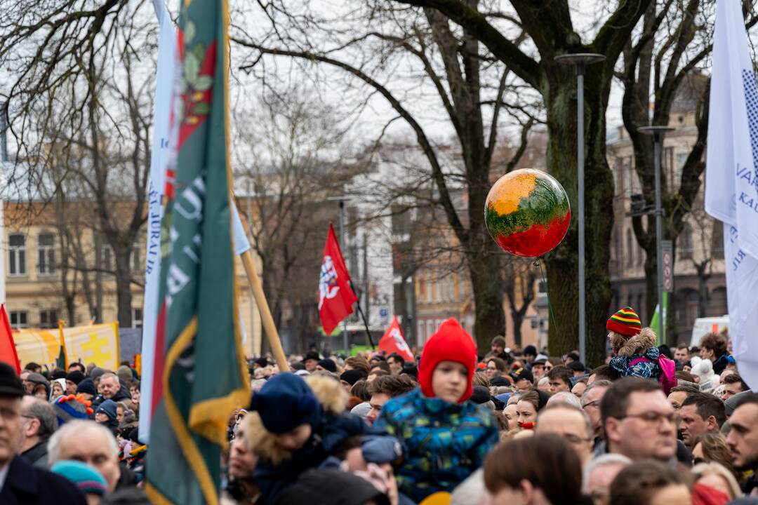 Vasario 16-osios minėjimas Kaune