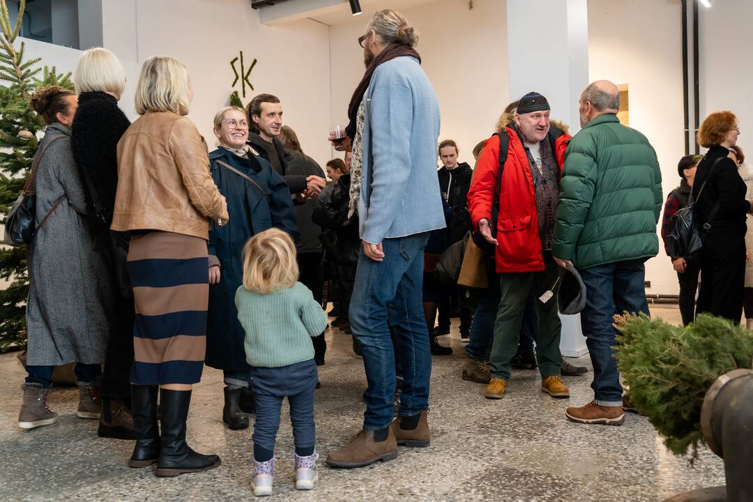 Skulptoriaus K. Lanausko parodos „Metų sandūroje“ atidarymas