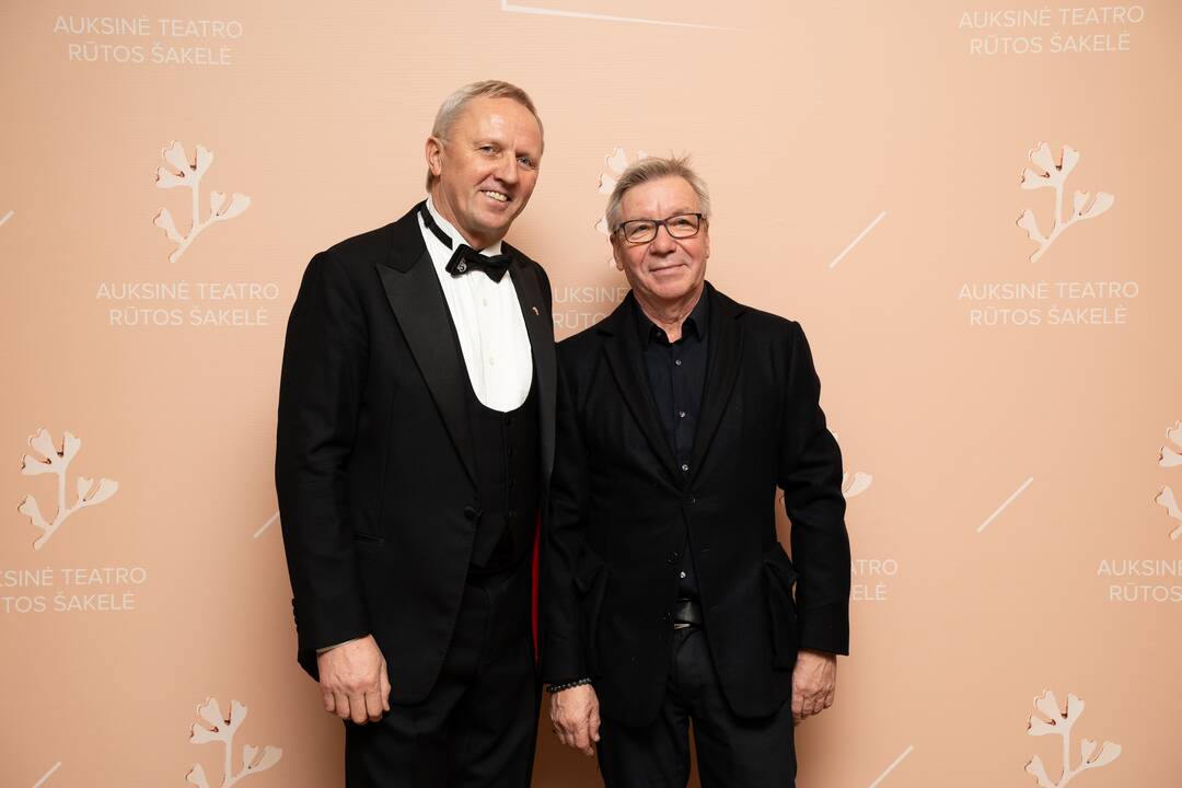 „Auksinių Teatro Rūtos šakelių įteikimo šventė“