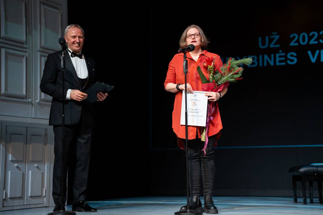 „Auksinių Teatro Rūtos šakelių įteikimo šventė“