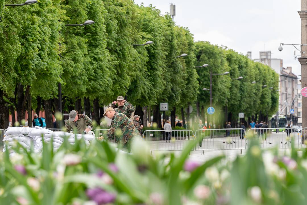 Kaune – pasiruošimas pratyboms „Perkūno griausmas 2024“