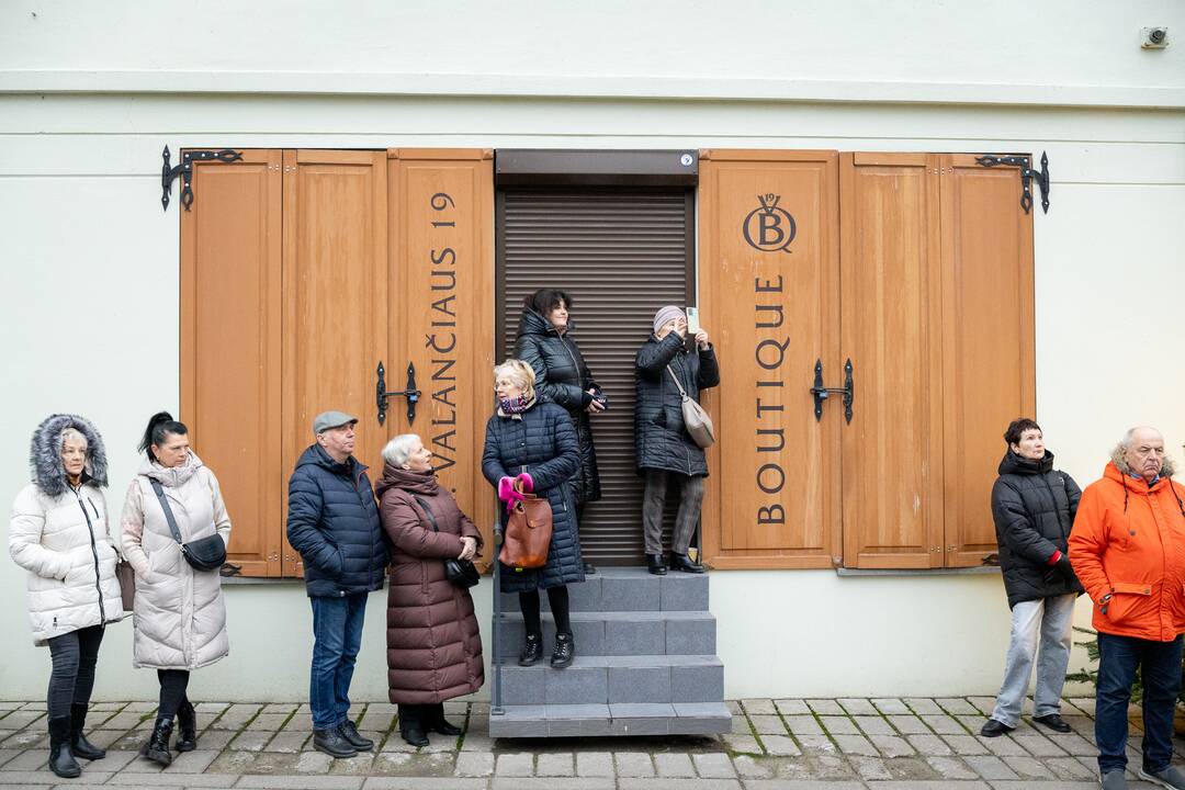 J.Šmitienės eglutės įžiebimas