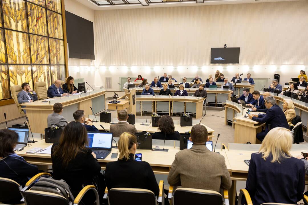Kauno miesto tarybos posėdis (2024 gruodžio 17 d.)