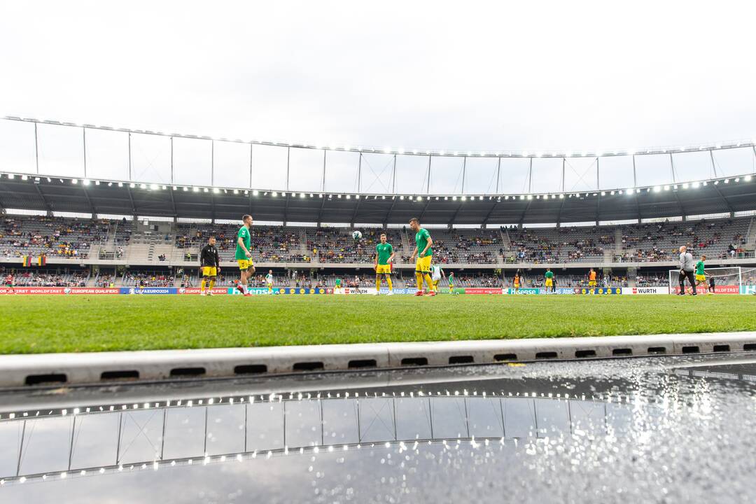Europos futbolo čempionato atranka: Lietuva – Bulgarija 1:1