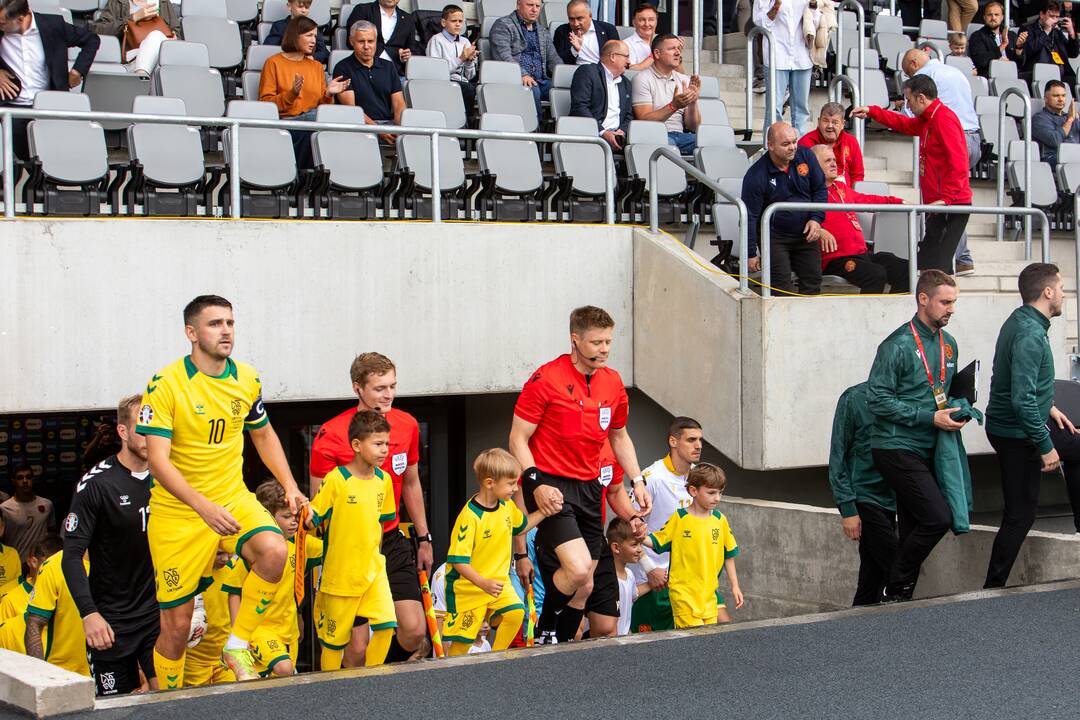 Europos futbolo čempionato atranka: Lietuva – Bulgarija 1:1
