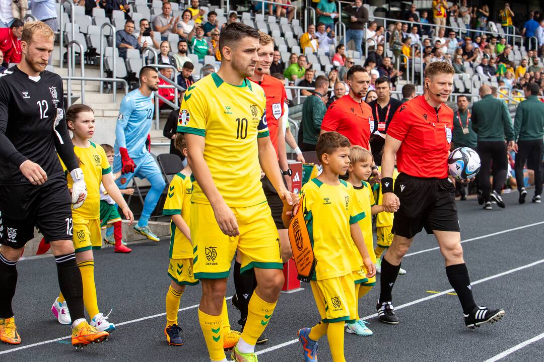 Europos futbolo čempionato atranka: Lietuva – Bulgarija 1:1