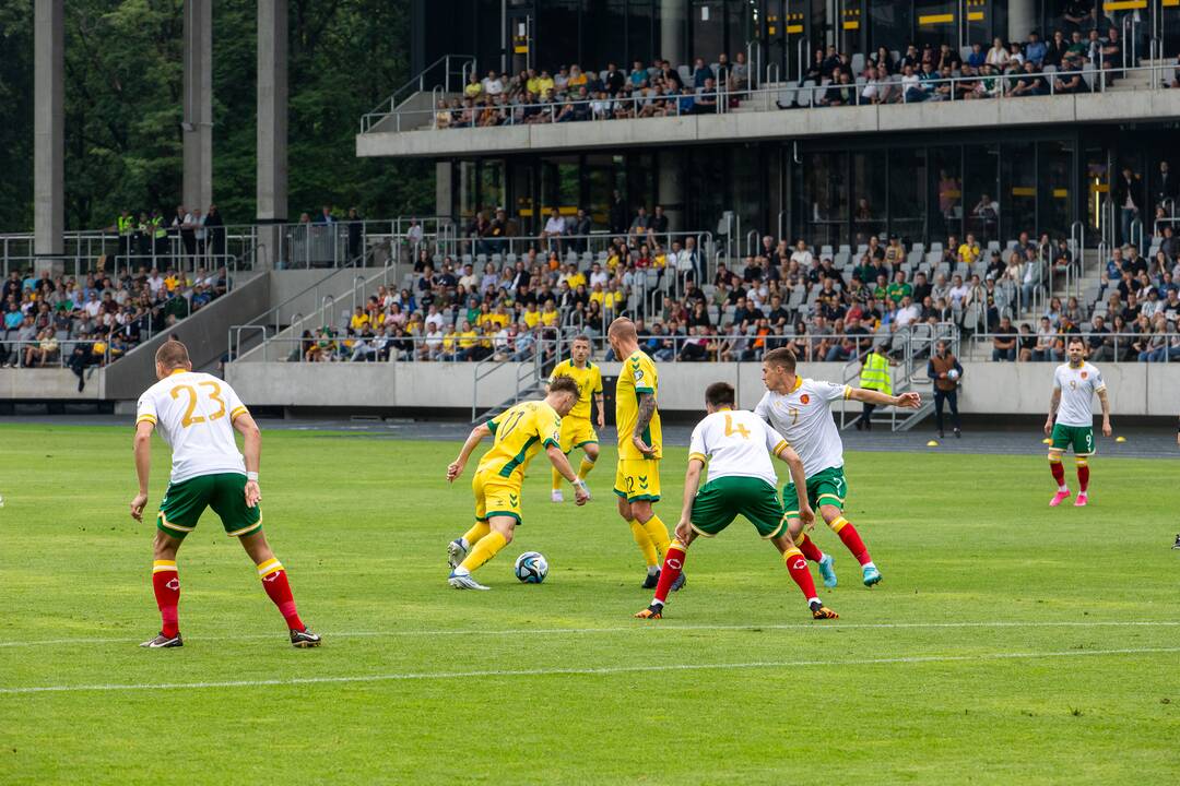 Europos futbolo čempionato atranka: Lietuva – Bulgarija 1:1