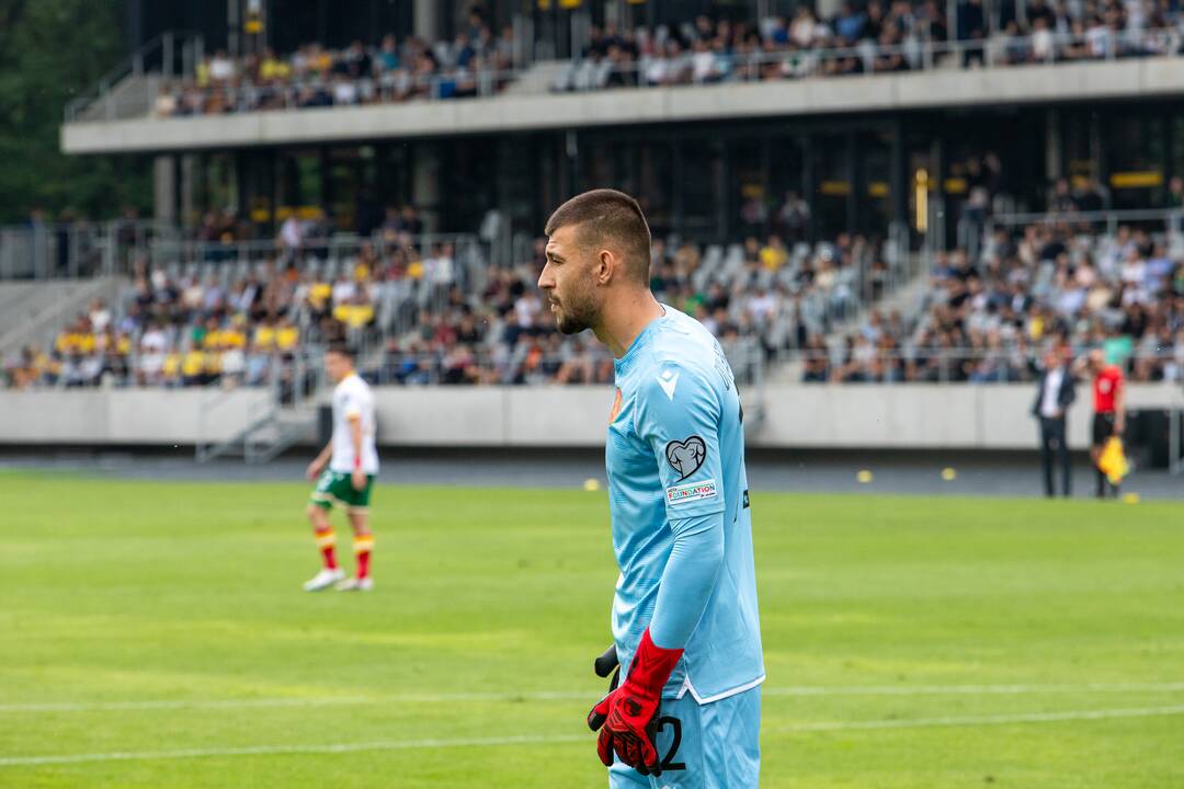 Europos futbolo čempionato atranka: Lietuva – Bulgarija 1:1