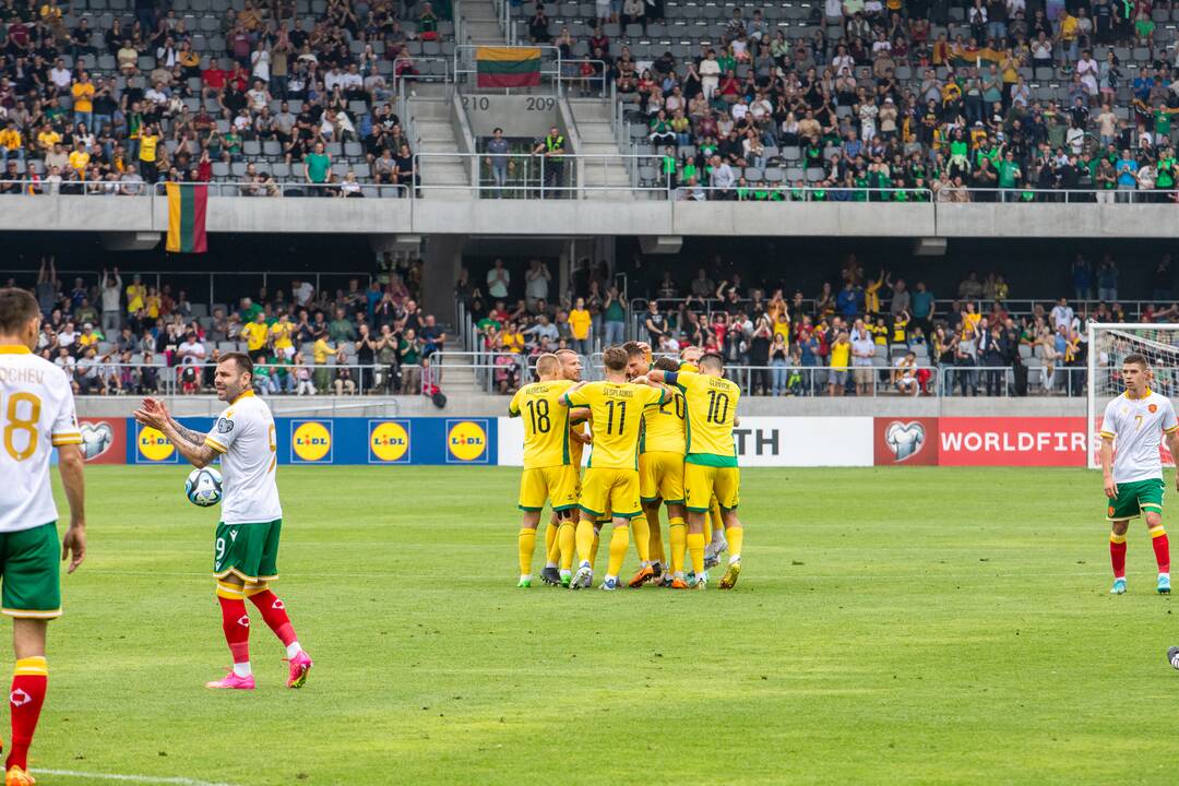 Europos futbolo čempionato atranka: Lietuva – Bulgarija 1:1