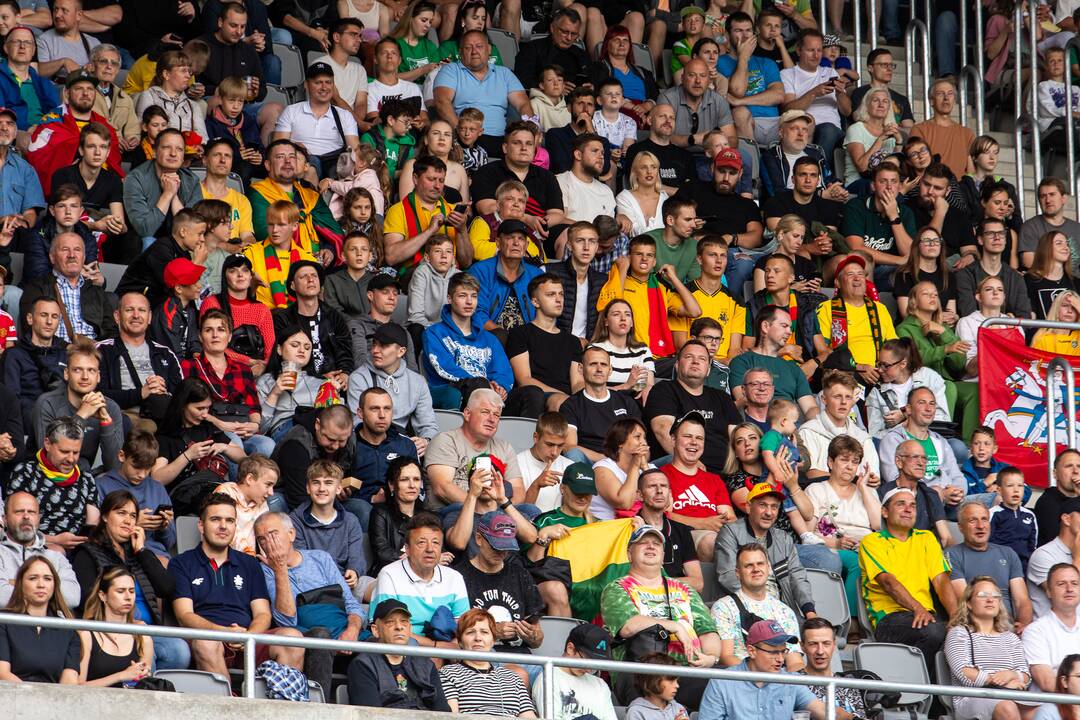 Europos futbolo čempionato atranka: Lietuva – Bulgarija 1:1
