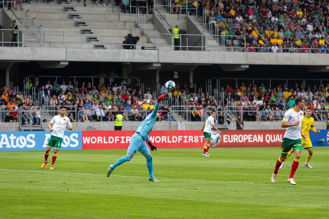 Europos futbolo čempionato atranka: Lietuva – Bulgarija 1:1