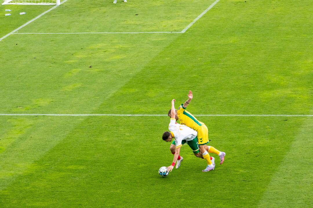 Europos futbolo čempionato atranka: Lietuva – Bulgarija 1:1