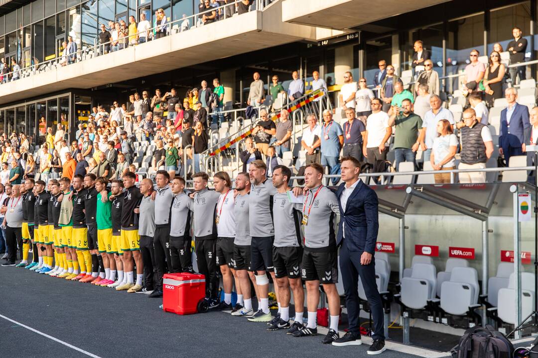 Europos futbolo čempionato atranka: Lietuva – Juodkalnija 2:2